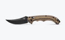 Benchmade 865BK-01 Mini Bedlam – CPM-S90V Tactical Folder with Scimitar Blade & G10 Handle
