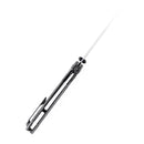 Kansept Pretatout T1032A2 blade detail – black TiCn 154CM clip point