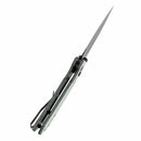 Tenable Fenrir T1034F5 blade detail – blackwash 14C28N harpoon