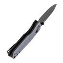 Tenable Beaver T1105V7 blade detail – blackwash Nitro-V drop point
