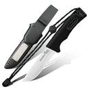 HX Outdoors Survival Master 4 TD-21B front view – 3.74" 5Cr15 fixed blade survival knife