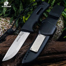 HX Outdoors Survival Master 4 TD-21B with PP plastic sheath and magnesium fire starter