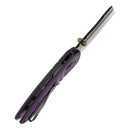 Kansept Korvid V TE2030V3 open position showing blackwash D2 cleaver blade