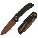Tenable Kryo T1001V8 – 3.58" 14C28N Drop Point Cross Bar Lock Knife with Black G10 Handle