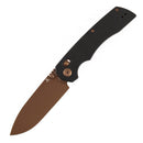 Tenable Kryo T1001V8 – 3.58" 14C28N Drop Point Cross Bar Lock Knife with Black G10 Handle