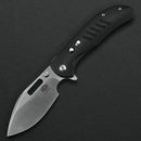 Critical Strike TL505-BKSA Black G10 handle scales