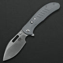 Critical Strike TL505-GRSA Gray G10 handle scales