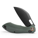 TRIVISA Batwing-GM JM10L-GM-14 – 3.4" 14C28N Sheepfoot Crossbar Lock Knife with Micarta Handle