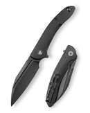 TRIVISA Cuckoo-BM TY30-BM-14 – 3.37" 14C28N Sheepfoot Liner Lock Knife with Micarta Handle