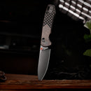 TRIVISA Dragonfly-CU JM03-CU-14 2.99" drop point crossbar lock knife with copper handle