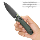 TRIVISA Dragonfly-GM JM03-GM-14 – 2.99" 14C28N Drop Point Crossbar Lock Knife with Micarta Handle