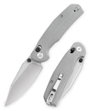 TRIVISA Hornet-03G JM01-GG-14 folding knife with drop point blade and G10 handle