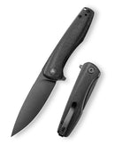 TRIVISA Hummingbird-BM JM07-BM-14 – 2.9" 14C28N Drop Point Liner Lock Knife with Micarta Handle