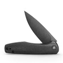 TRIVISA Hummingbird-BM JM07-BM-14 – 2.9" 14C28N Drop Point Liner Lock Knife with Micarta Handle