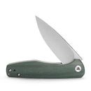 TRIVISA Hummingbird-GM JM07-GM-14 – 2.9" 14C28N Drop Point Liner Lock Knife with Micarta Handle