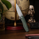 TRIVISA Hummingbird-GM JM07-GM-14 – 2.9" 14C28N Drop Point Liner Lock Knife with Micarta Handle