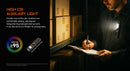 Acebeam UC25 Desert Sand High CRI auxiliary light detail for close-up work