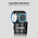 Olight Perun 3 Headlamp – Black | 3,000 Lm Rechargeable Right‑Angle Headlamp with White & Red Light Modes