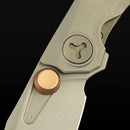 Reate VK-FROK Ti-Darkwashed titanium pivot detail