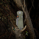 Vosteed Hedgehog A1311 – 2.99" S35VN Modified Sheepsfoot Top Liner Lock Knife with Olive Green Micarta Handle