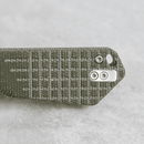 Vosteed Hedgehog A1311 – 2.99" S35VN Modified Sheepsfoot Top Liner Lock Knife with Olive Green Micarta Handle