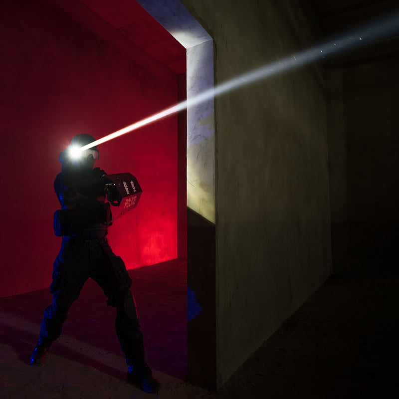 Weltool W3 Pro TAC LEP Flashlight – 930 Lumens, 547,500 Candela, 1,479m Beam Distance, USB-C Rechargeable