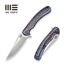 WE Knife Dracarys WE25061B-3 – 3.58" Bohler M390 Clip Point Frame Lock Knife with Flamed Titanium Handle
