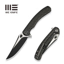 WE Knife Dracarys WE25061B-5 – 3.58" Bohler M390 Clip Point Frame Lock Knife with Black Titanium Handle