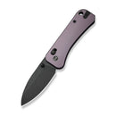 We Knife Co Ltd Banter 2 2.87" CPM S35VN Aluminum Purple WE23075-2