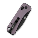 We Knife Co Ltd Banter 2 2.87" CPM S35VN Aluminum Purple WE23075-2