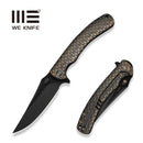 WE Knife Dracarys WE25061B-4 – 3.58" Bohler M390 Clip Point Frame Lock Knife with Bronze & Black Titanium Handle