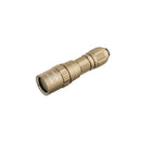 Weltool W15 Flying Divinity LEP tactical flashlight FDE, front view