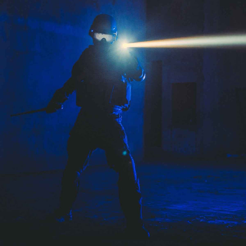 Weltool W3 Pro TAC Mini FDE | Long-Throw LEP Flashlight | Going Gear