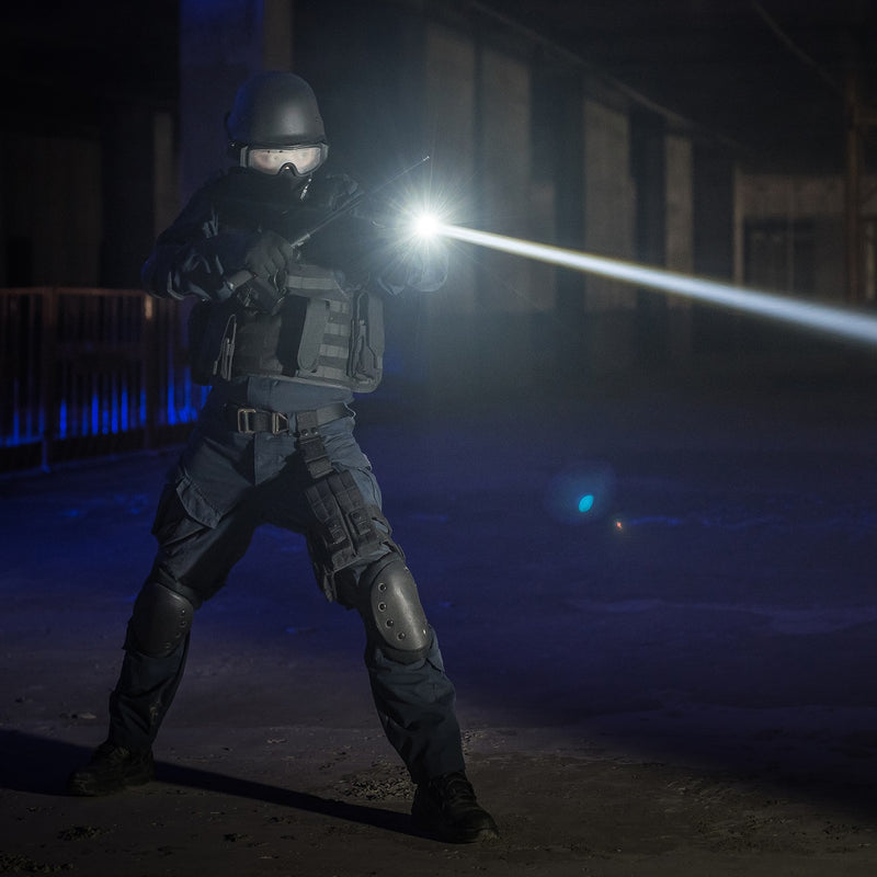 Weltool W3 Pro TAC LEP Flashlight – 930 Lumens, 547,500 Candela, 1,479m Beam Distance, USB-C Rechargeable