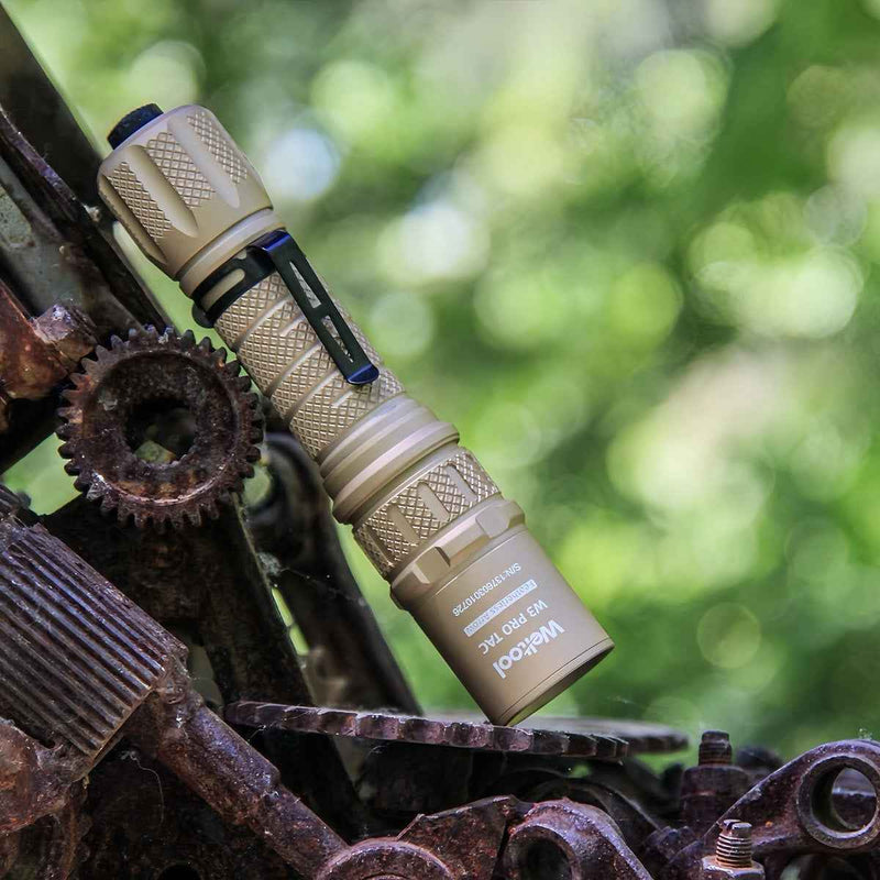 Weltool W3Pro FDE TAC – 930 Lumen LEP Tactical Flashlight