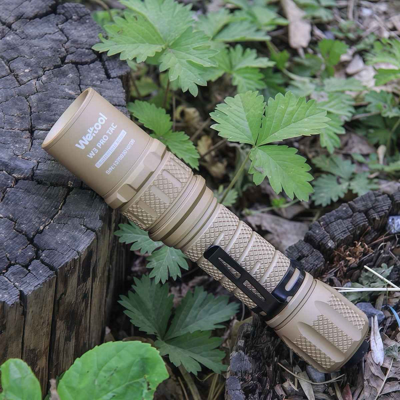 Weltool W3Pro FDE TAC – 930 Lumen LEP Tactical Flashlight