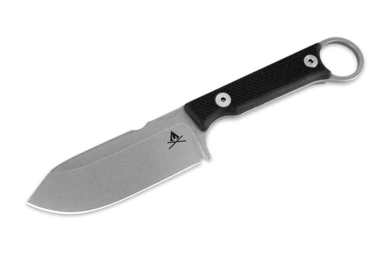 White River Firecraft FC 3.5 Pro Fixed Blade Knife – 3.5in S35VN, Black Textured G10