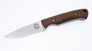 White River Hunter Fixed Blade Knife – 3.5" Magnacut Steel, Natural Burlap Micarta, USA Made