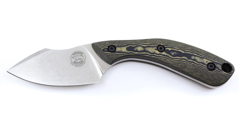 White River Smith & Sons Apex Knife – CPM Magnacut Steel, Maple & Black Richlite Handle, Kydex Sheath (Made in USA)