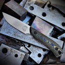 White River Smith & Sons Axiom Knife – CPM Magnacut Steel, Maple / Black Richlite Handle, Kydex Sheath (USA Made)