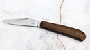White River Trailhead Trapper Slipjoint Folding Knife – 3.1" S35VN Blade, Natural Burlap Micarta (USA Made)