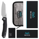 Wixco Axor WX15-B – 3.35" 14C28N Modified Sheepfoot Liner Lock Knife