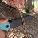 Wixco Axor WX15-C – 3.35" 14C28N Modified Sheepfoot Blue G10 Liner Lock Knife