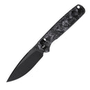 Wixco Drax II WX10-BNV – 3.23" 14C28N Drop Point Crossbar Lock Carbon Fiber Knife