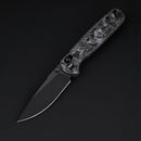 Wixco Drax II WX10-BNV – 3.23" 14C28N Drop Point Crossbar Lock Carbon Fiber Knife