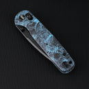 Wixco Drax II WX10-DNV – 3.23" 14C28N Drop Point Crossbar Lock Carbon Fiber Knife