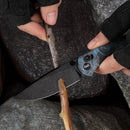 Wixco Drax II WX10-DNV – 3.23" 14C28N Drop Point Crossbar Lock Carbon Fiber Knife