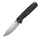 Wixco Drax II WX10-ENV – 3.23" 14C28N Drop Point Crossbar Lock Carbon Fiber Knife