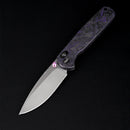 Wixco Drax II WX10-ENV – 3.23" 14C28N Drop Point Crossbar Lock Carbon Fiber Knife