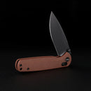 Wixco Drax WX10-A – 3.23" 14C28N Drop Point Crossbar Lock Micarta Knife
